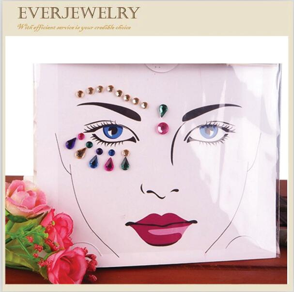 Wholesale Temporary Fancy Jewels Tattoo Stickers