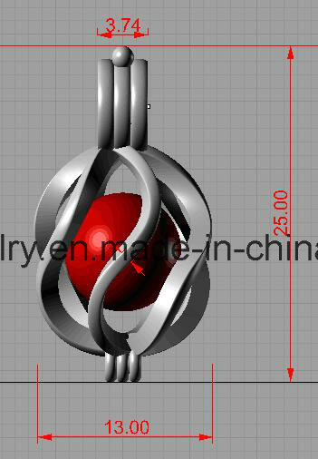 DIY Jewelry Custom Cage Pendant for Pearl