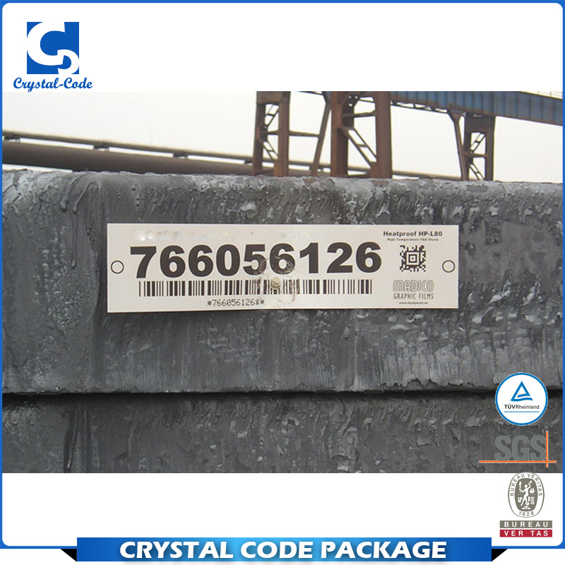 Good Performance Extreme High Temperature Resistance Label Sticker