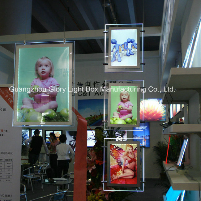 Ultra Store Real Hanging System Acrylic Light Box