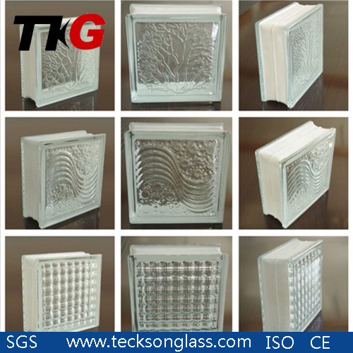 Glass Block /Glass Brick with Design