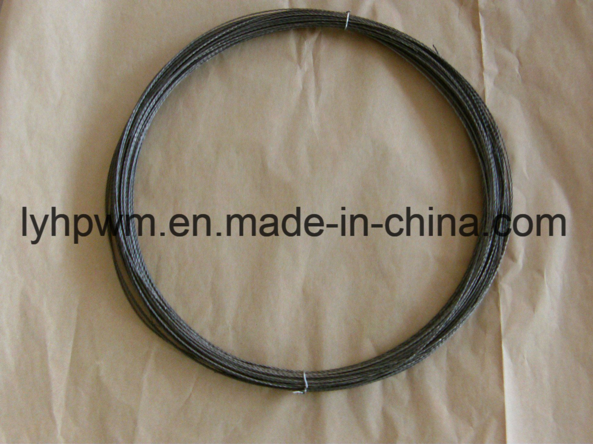 Exclusive Production Top Grade Pure Tungsten Wire Rope Used in Single Crystal Furnace