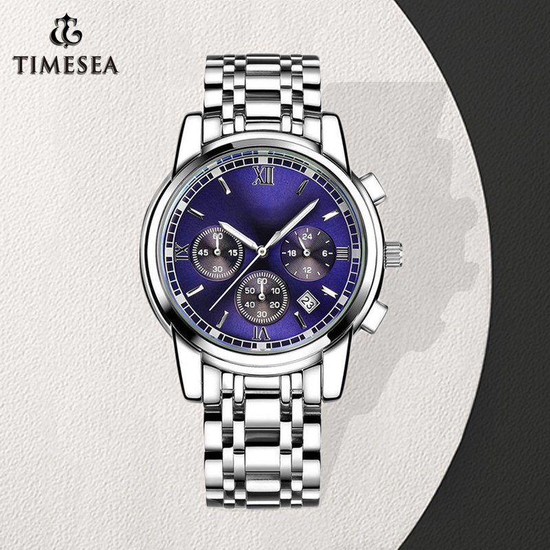 Custom Fashion Watch Men's Stainless Steel Quartz Wirst Watch 72887