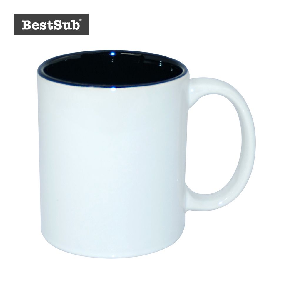Bestsub 11 Oz Two-Tone Ceramic Sublimation Photo Mug (B11N-01)