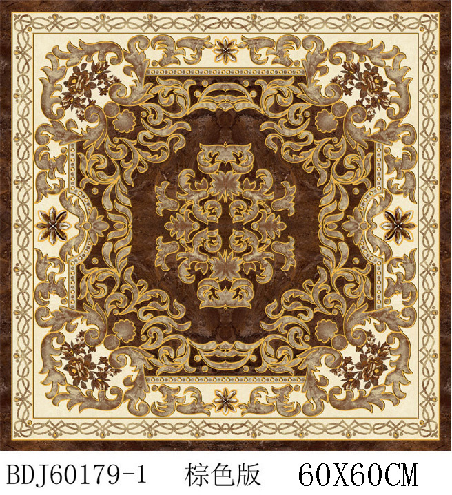 Fujian Carpet Tiles Crystal Flower in Stock (BDJ60179-1)