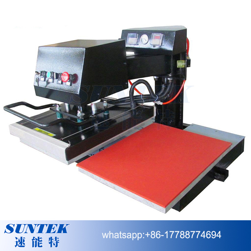 Pneumatic Shaking Head Double Stations Sublimation Heat Press Machine