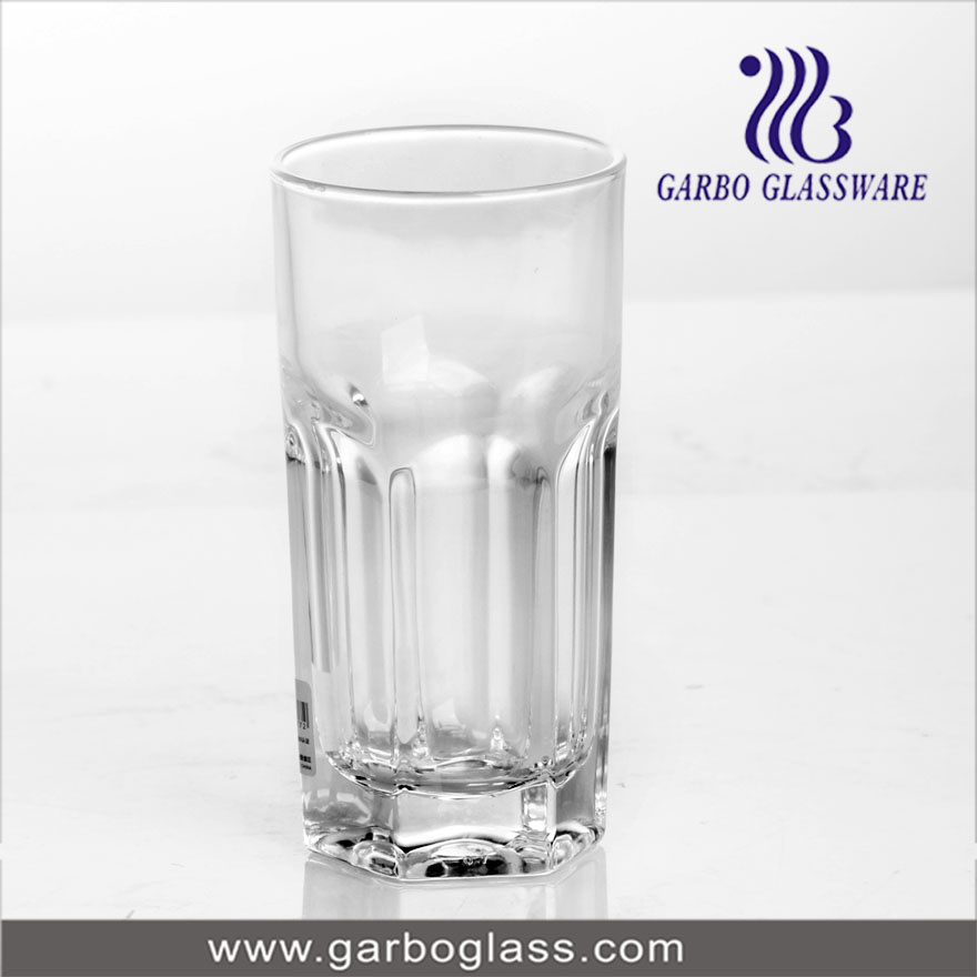 10oz Big Size Hotsale Stocked Clear Glass Drinking Cup (GB03017310)