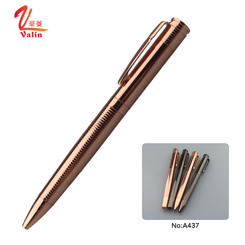 Unique Design Luxury Pen Rose Golden and Gun Grey Pen