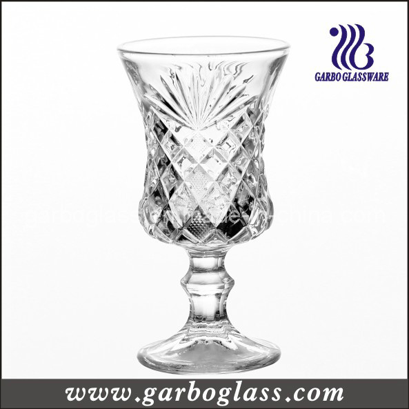 4oz Footed Engraved Wine Glass Cup (GB040304ZH)