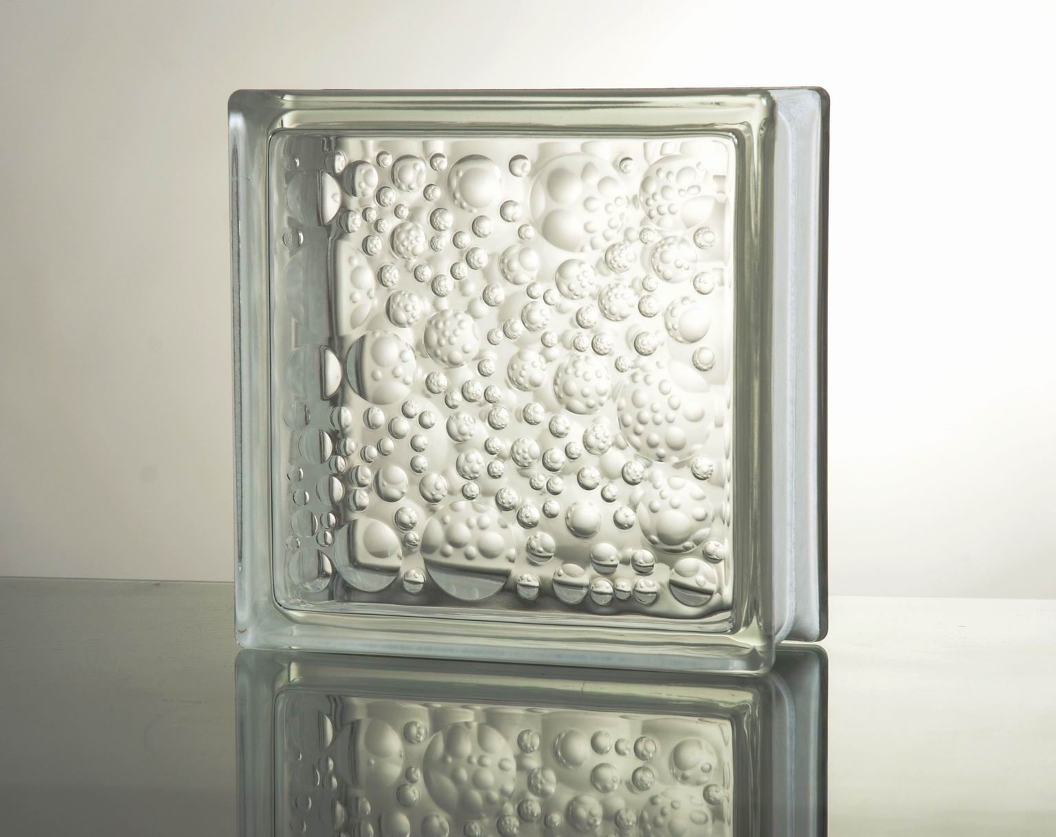 Water Bubble Glass Block Clear Glass Brick Price