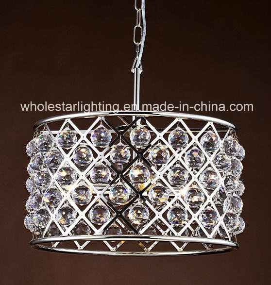 Metallic Clinder Chandelier with Crystal Balls (WHG-929)
