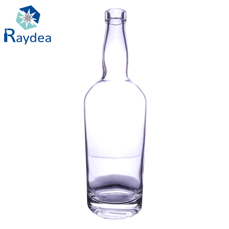 750cc Crystal Flint Longneck Glass Wine Bottle