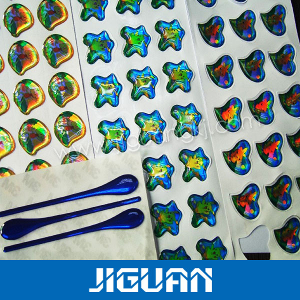 Custom Promotion Gift Usage Waterproof PVC 3D Epoxy Sticker