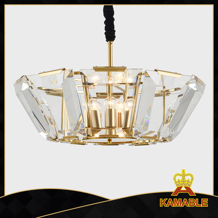 Modern Elegant Dining Room Decoration Crystal Chandelier (GD18110P)
