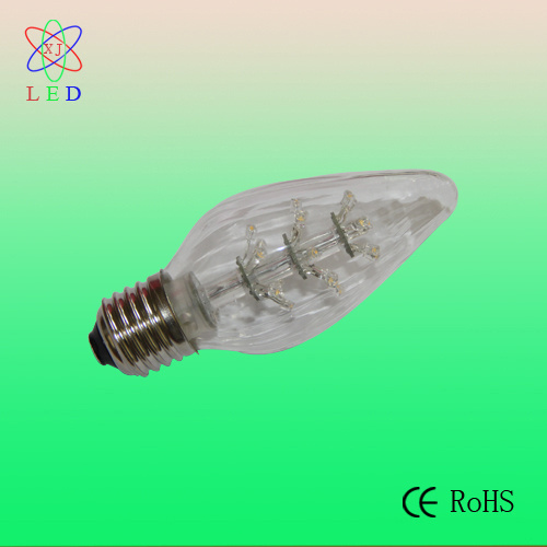 LED C48 1.1W E26/E27 Candle Bulb for Crystal Pendent Light Bulbs