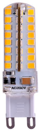 Silicone SMD 64/2835 3.5W Showing Spot G9 LED Corn Light