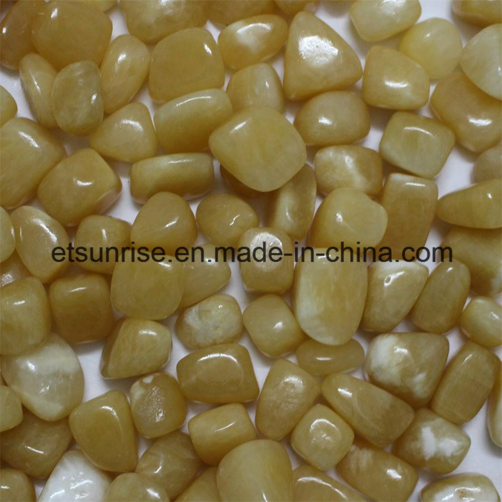 Semi Precious Stone Natural Crystal Calcite Tumbled Nugget