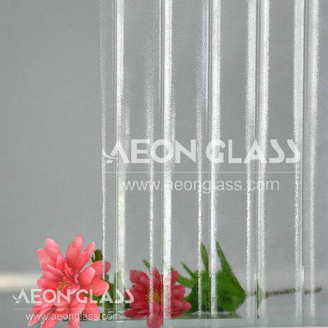 6mm Clear Patterned Glass