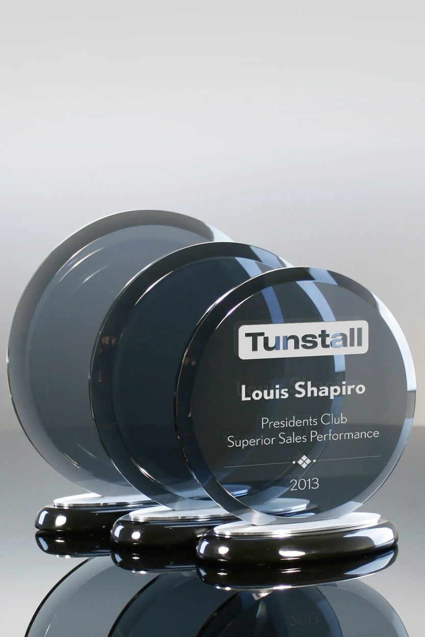 Brume Smoked Glass Award (#1326, #1327, #1328)