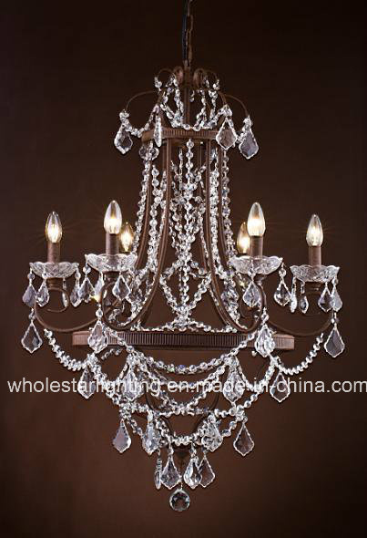 Roccoo Crystal Style Chandelier