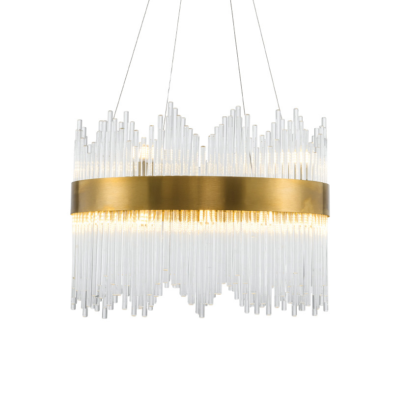 2018 Modern Round Luxury Decoration Lights Customize LED Crystal Chandelier Customize