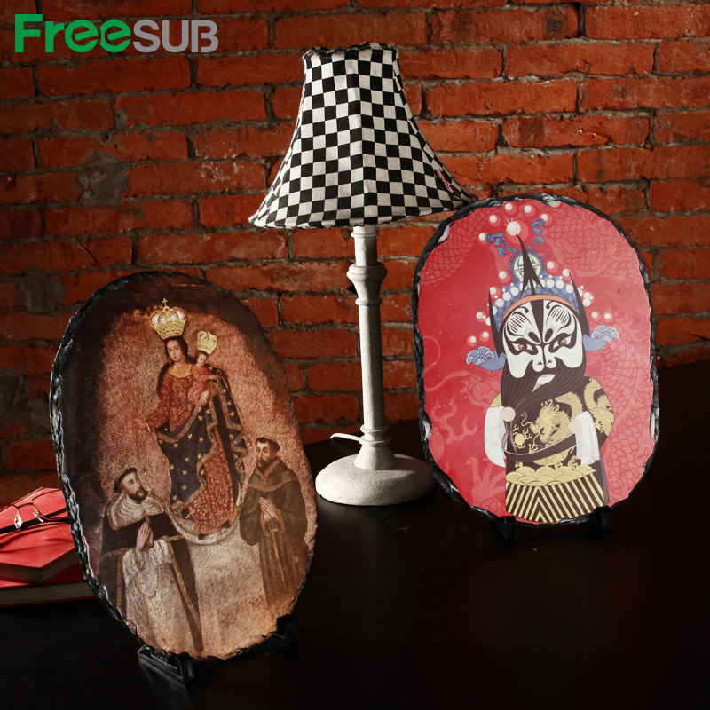 Sunmeta Hot Sell Blank Sublimation Photo Rock Slate (SH35)
