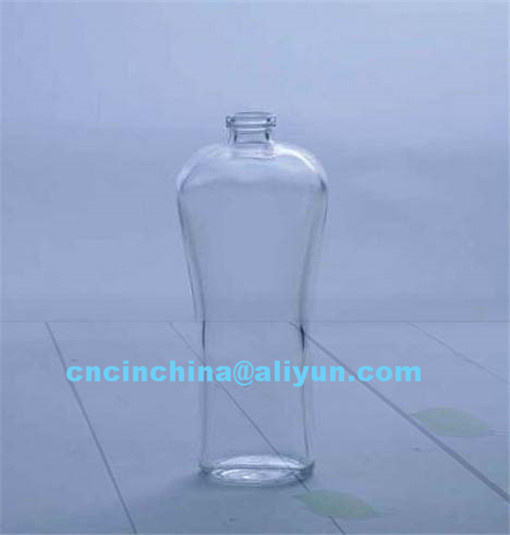 Vase Shaped Clear Glass Bottle for Perfume 50ml