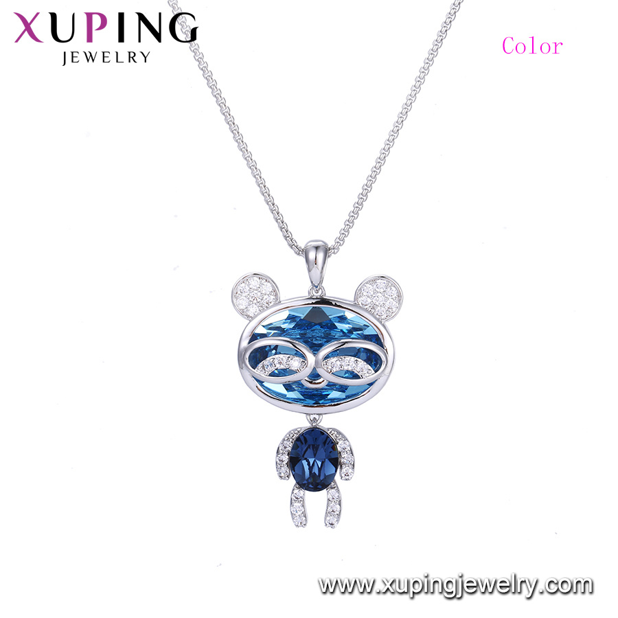 Necklace-00555 Xuping Lovely Animal Shape Pendant, Crystals From Swarovski for Girl