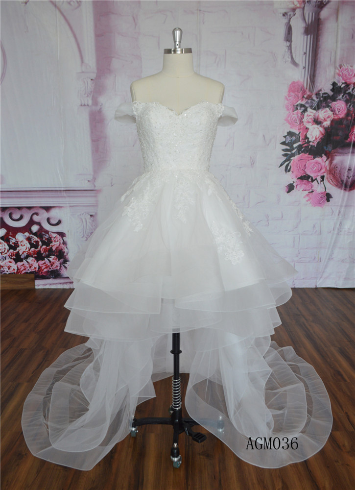 Short A-Line Wedding Prom Dress