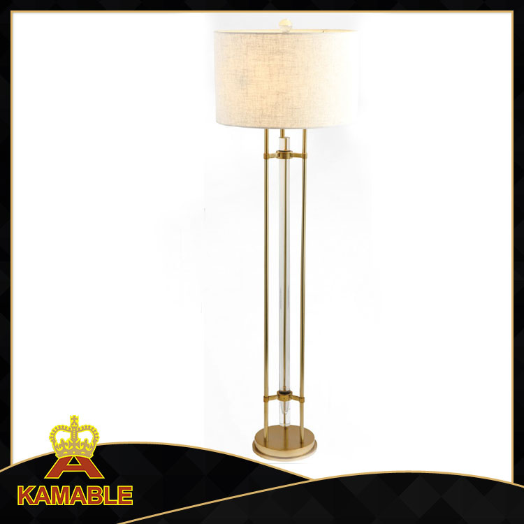 Modern Metal Crystal Floor Lamp (KA-F17-094)