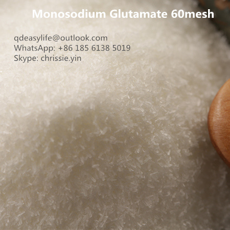 Wholesale Monosodium Glutamate Msg White Crystal (60mesh) in Bulk