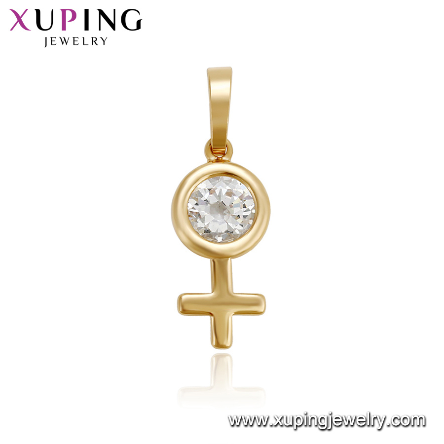 33440 New 18K Gold Luxury Cubic Zirconia Pendant with Special Price