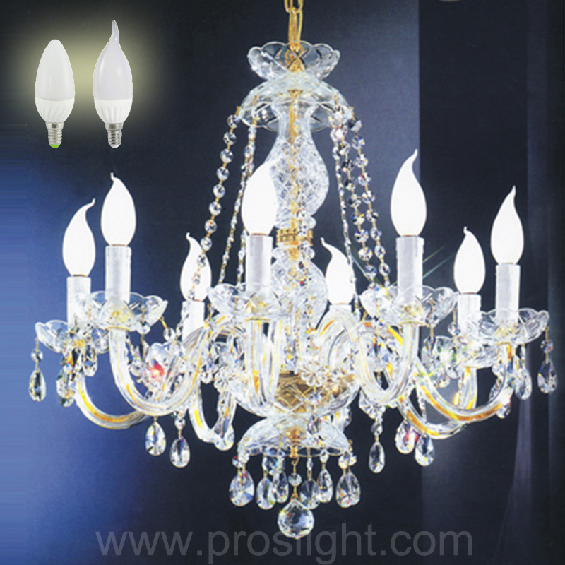 E14 3W LED Candle Bulbs Lamp for Crystal Lighting