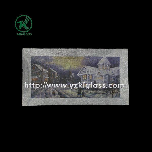 Single Wall Color Glass Plate by SGS (KLP120912-18)