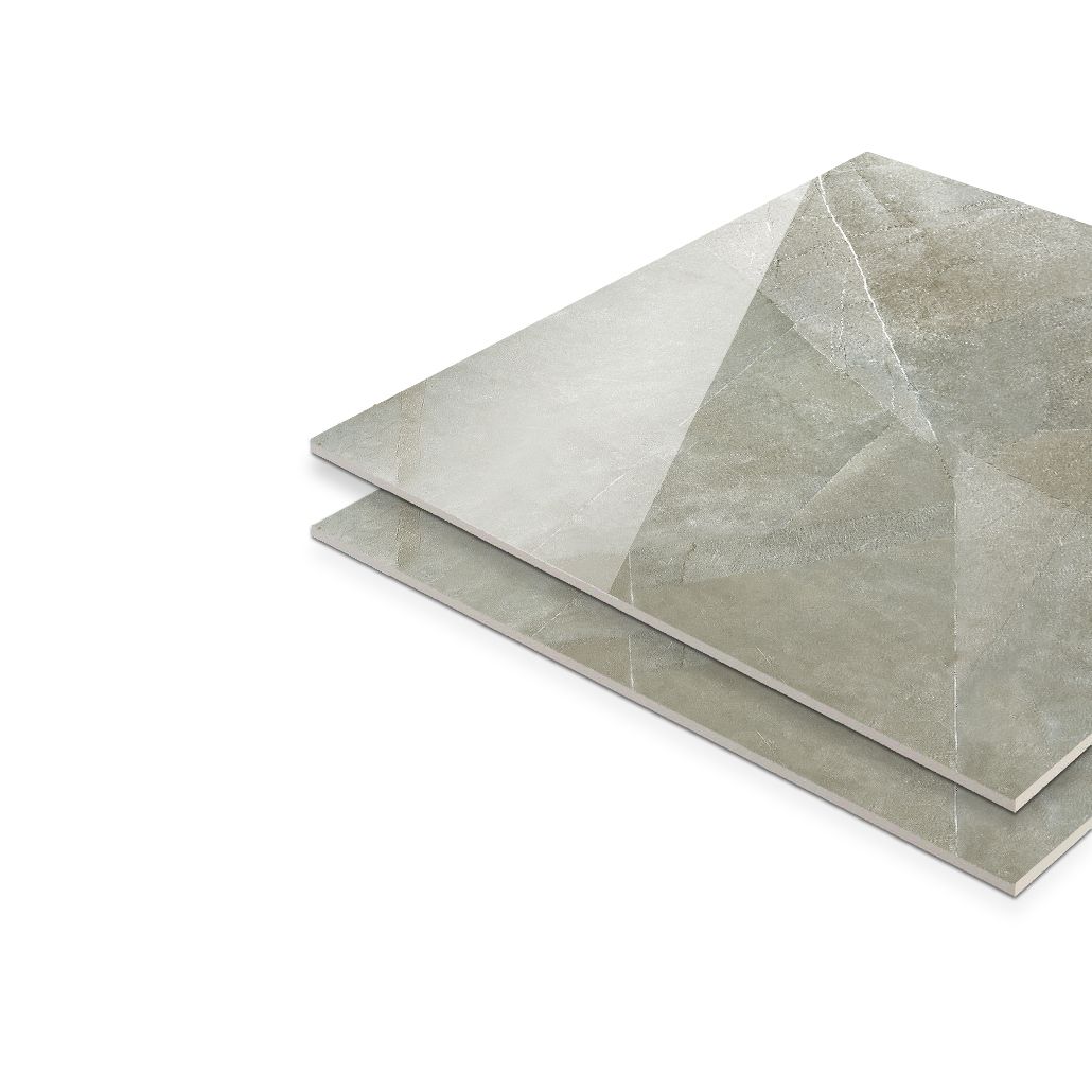 Brazilian Deco Crystal Glazed Porcelain White Stone Porcelain Floor Tiles in Foshan