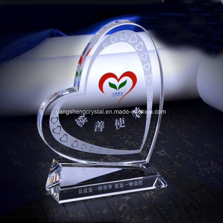 Wholesale Acrylic  Crystal  Trophy  for Love