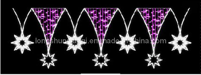 LED 2D Sartty Motif Light for Christmas