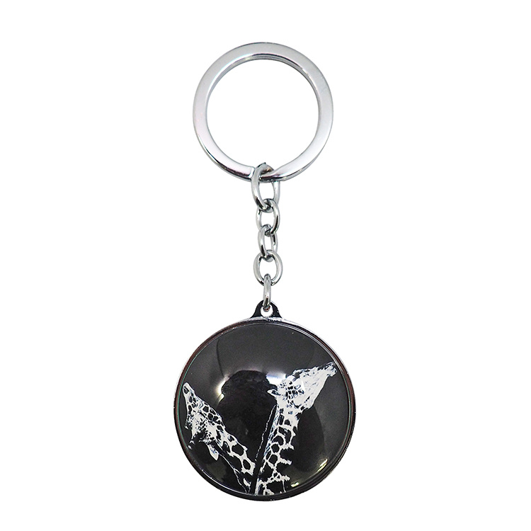 Wholesale High-End Souvenir Metal Keyring Hx-8473e