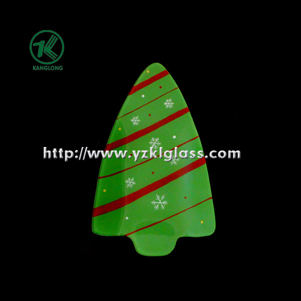 Single Wall Color Glass Plate by SGS (KLP120912-57B)