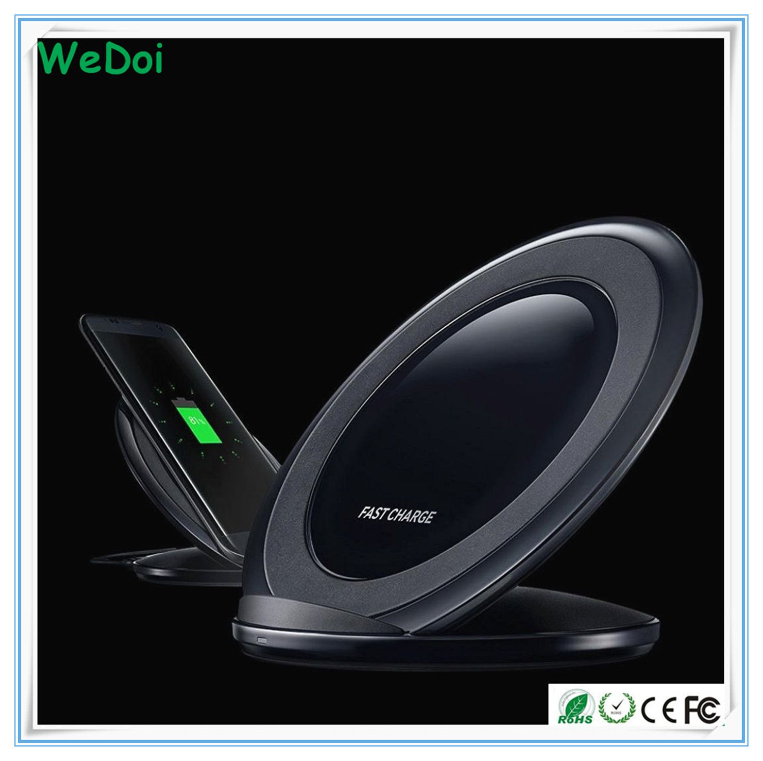 2017 New Qi Wireless Charger with Quick Charging Function (WY-CH03)