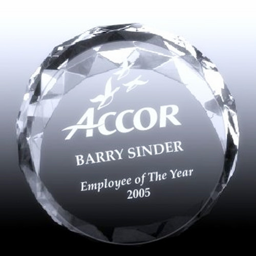 Office Stationery Business Gifts Crystal Glass Paperweight (KS14067)