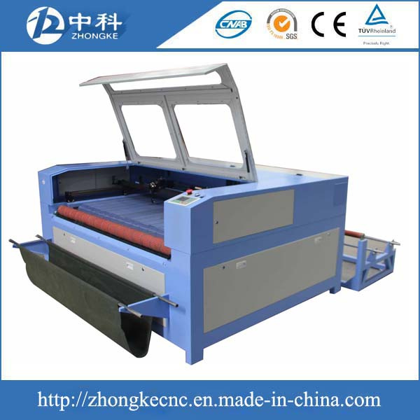 Auto Feeding Laser Cutting Machine with 100W Laser Tube