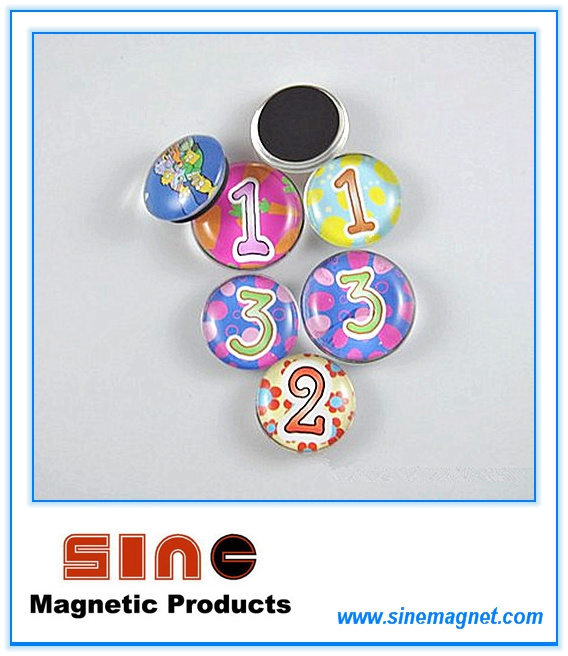 Innovative Different Styles of 3D Glass Fridge Magnet