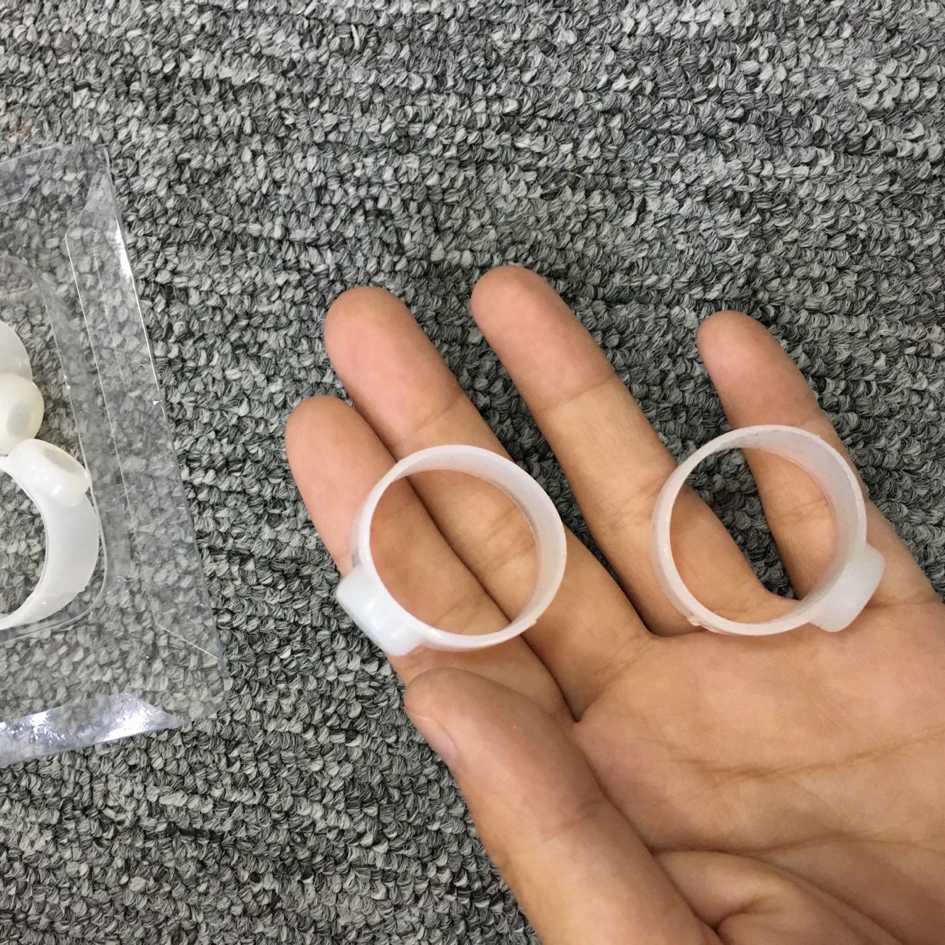 Fashion Health Magnetic Rings Slimming Silicone Toe Ring, Lose Weight Magnetic Weight Loss