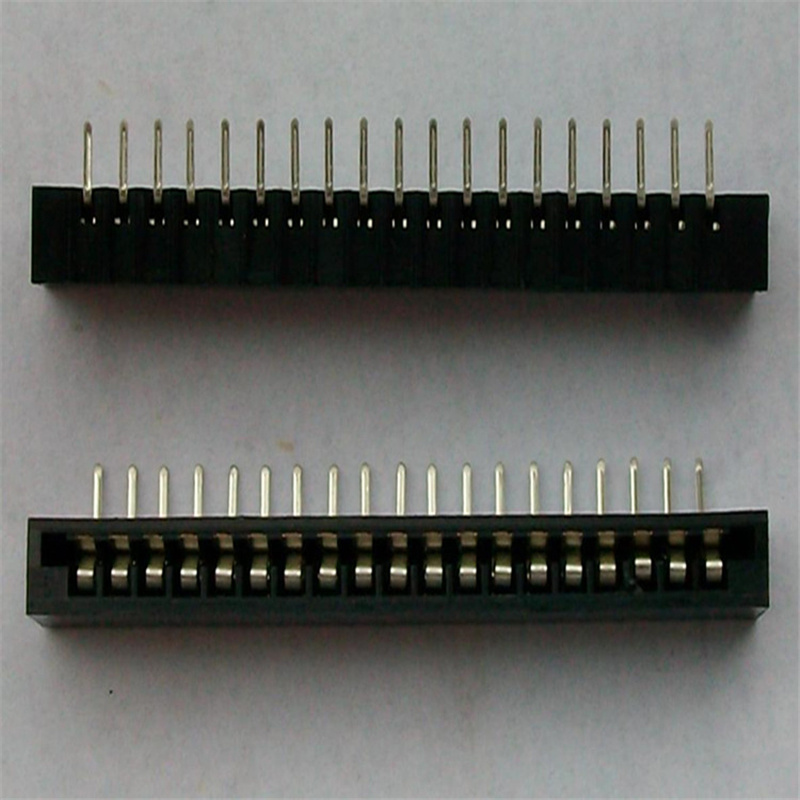 19 Pins 2.54mm 90 Degree FPC Connector
