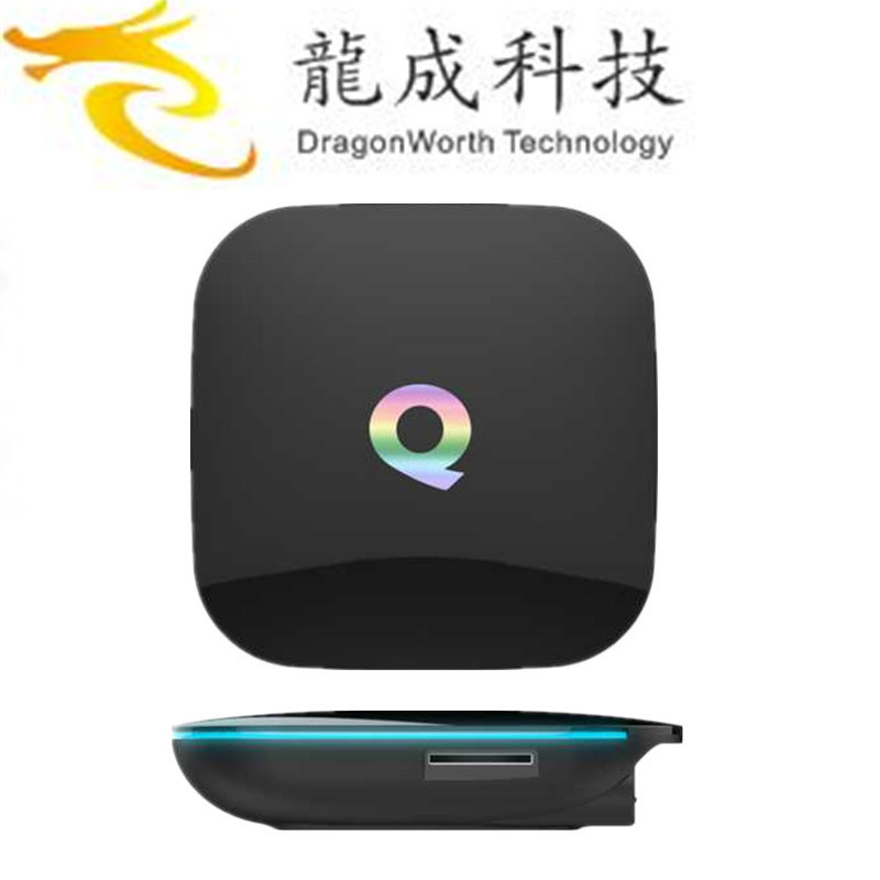 New Chip Q-Box 2GB/16GB Amlogic S905 Quad Core Andorid 5.1 Q Box TV Box 2.4GHz/5g WiFi Bt4.0 Kodi