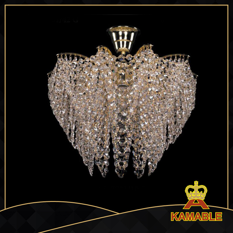 Dining-Room Classical Adornment Pendant Chandelier Lamp (7731-10G)