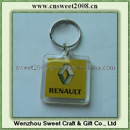 Custom Square Acrylic Key Chain (KYC23070)