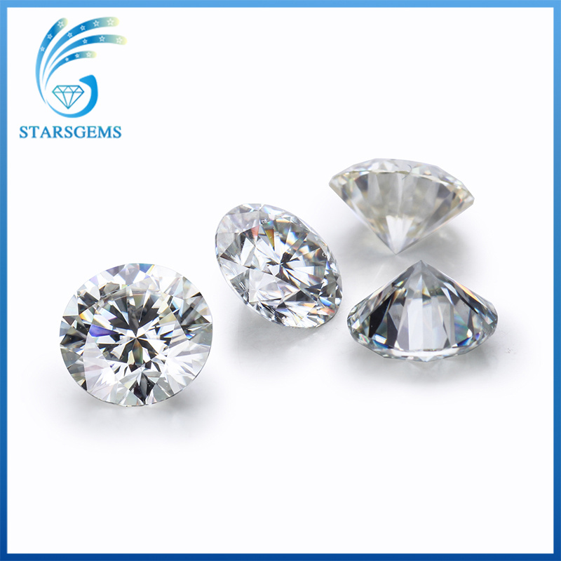 High Quality Round Brilliant Cut 1CT Moissanite Loose Diamonds