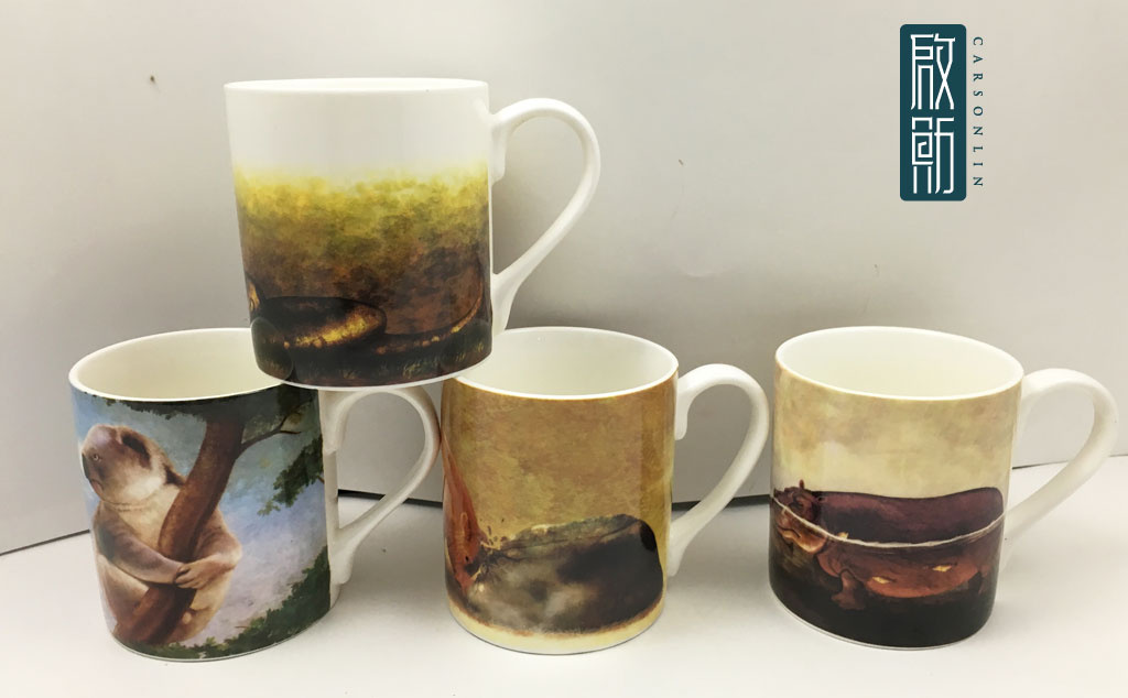 Wild Forest Animal Ceramic Mug